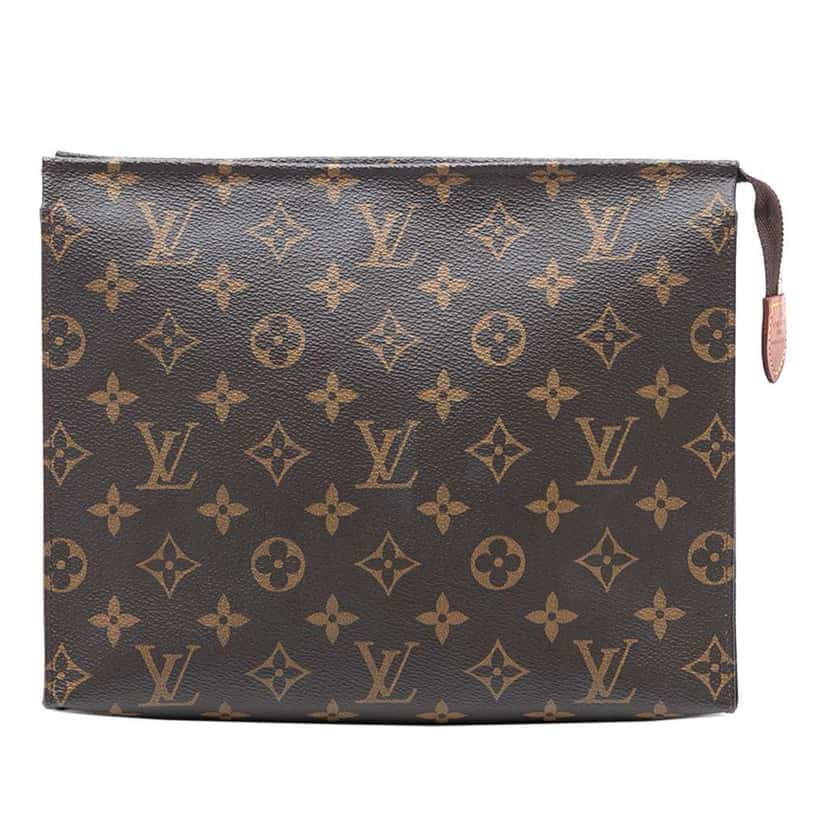 Louis Vuitton Monogram Toiletry Pouch 26 Brown Good condition - Front View