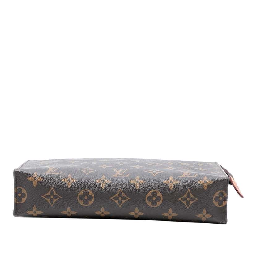 Louis Vuitton Monogram Toiletry Pouch 26 Brown Good condition - Inside View