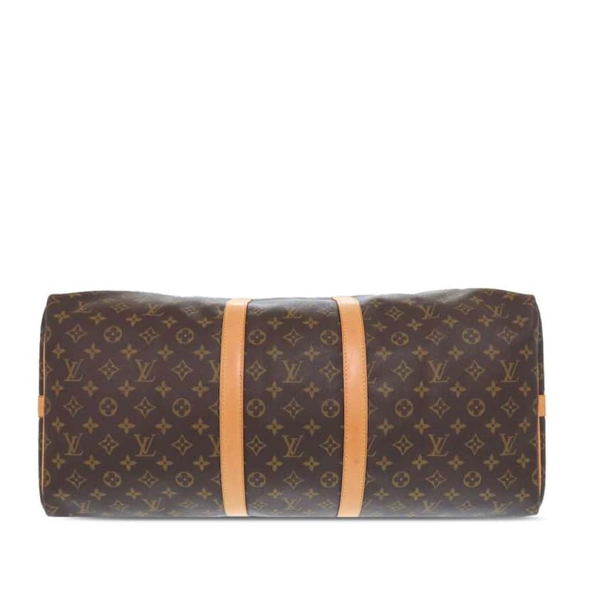 Louis Vuitton Monogram Keepall Bandouliere 55 Brown Good condition - Inside View