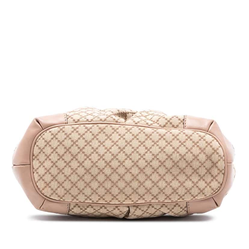 Gucci Diamante Canvas Sukey Satchel Beige Canvas Very good condition - Inside View