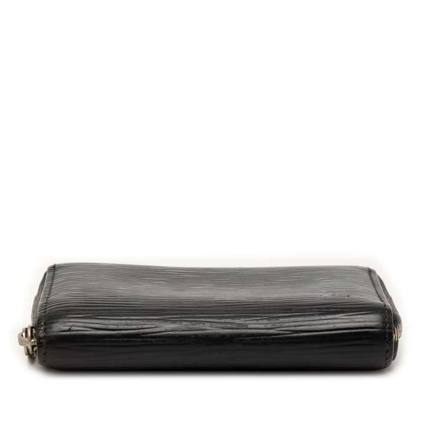 Louis Vuitton Epi Zippy Coin Purse Black Leather Very good condition - Inside View