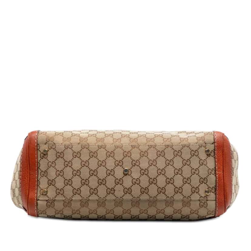 Gucci GG Canvas Running Tote Beige Canvas Good condition - Inside View