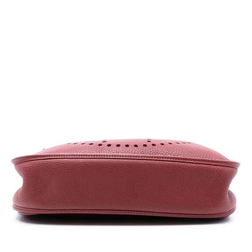 Hermès Clemence Evelyne III 29 Red Leather Very good condition - Inside View