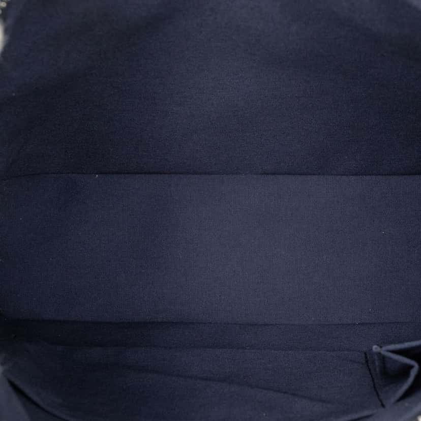 Louis Vuitton Monogram Mat Sutter Blue Leather Good condition - Model View