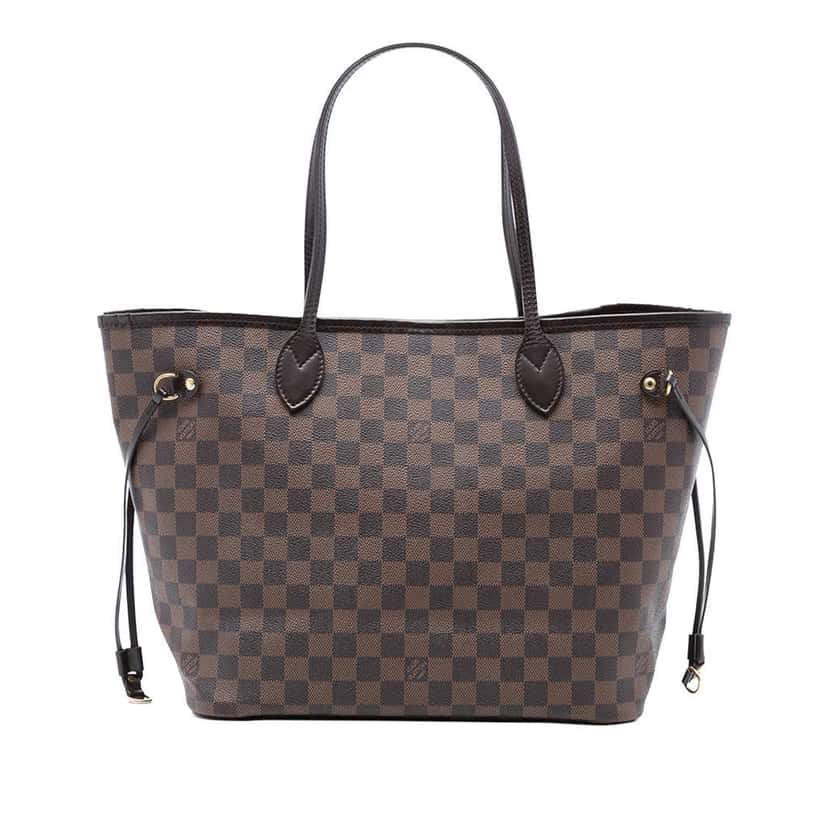 Louis Vuitton Damier Ebene Neverfull MM Brown Good condition - Front View
