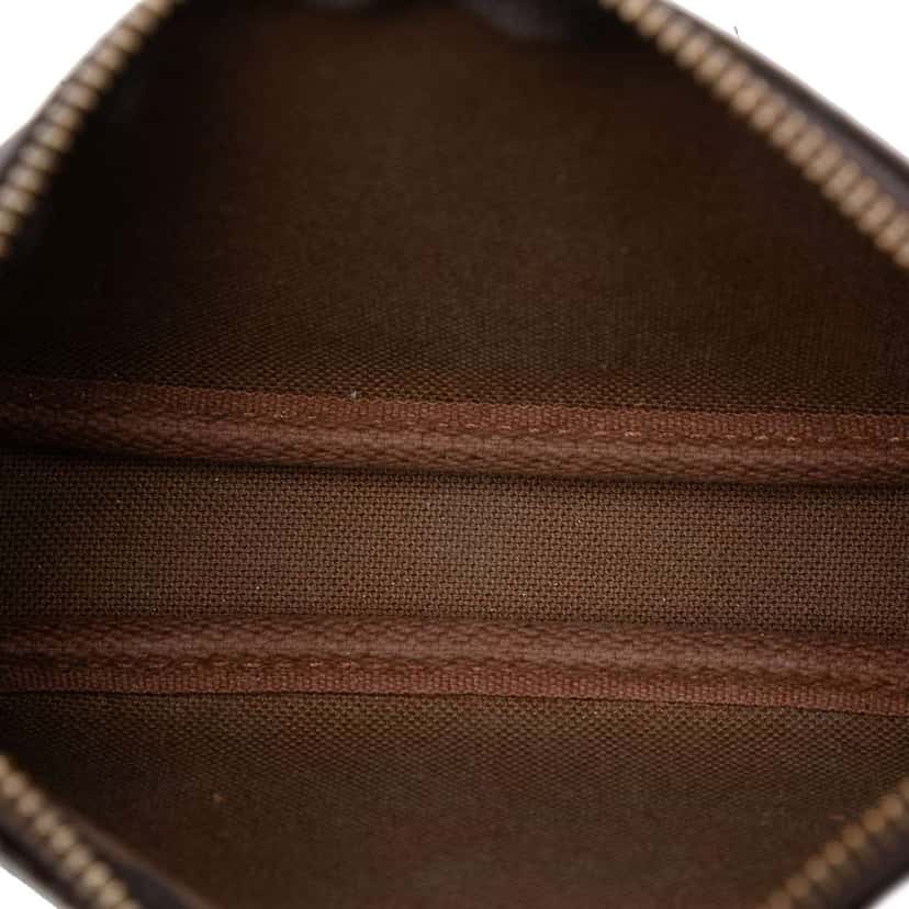 Louis Vuitton Monogram Mini Pochette Accessoires Brown Good condition - Model View