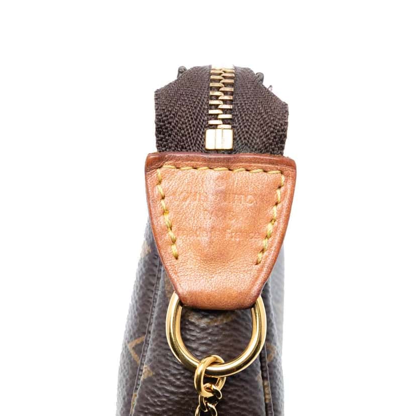 Louis Vuitton Monogram Mini Pochette Accessoires Brown Good condition - Box View