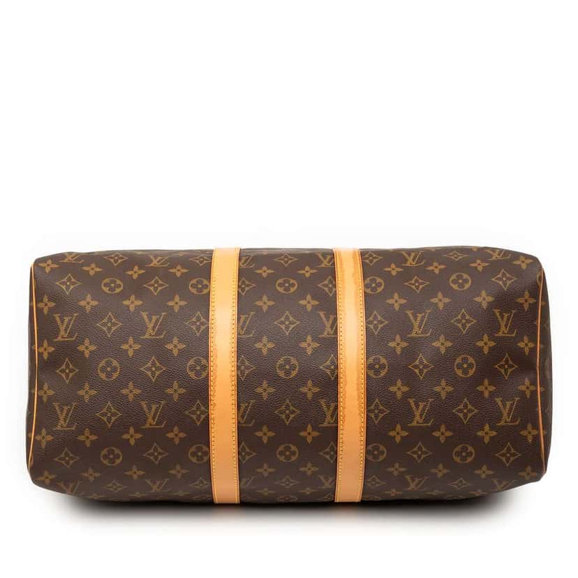 Louis Vuitton Monogram Keepall 45 Brown Good condition - Inside View