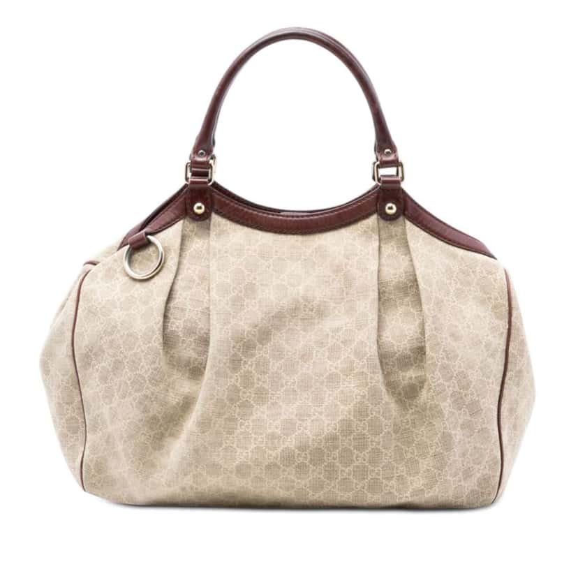 Gucci Large GG Canvas Sukey Tote Beige Good condition - Front View
