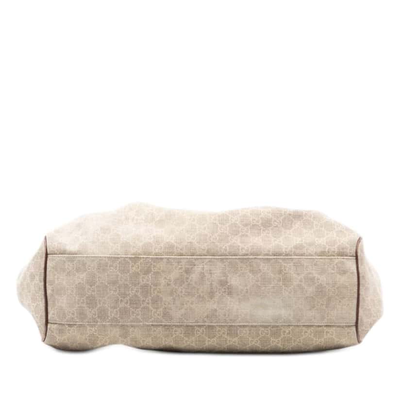 Gucci Large GG Canvas Sukey Tote Beige Good condition - Inside View