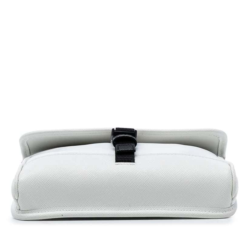 Prada Saffiano Trimmed Re Nylon Smartphone Case White Good condition - Inside View