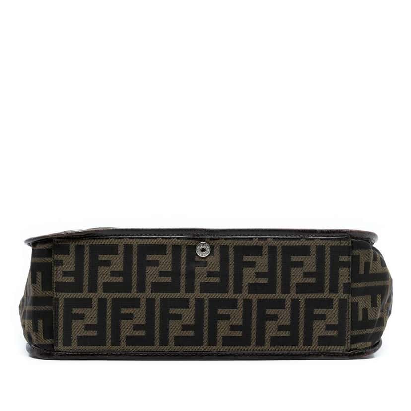 Fendi Zucca Canvas Shopping Tote Brown Canvas Good condition - Inside View