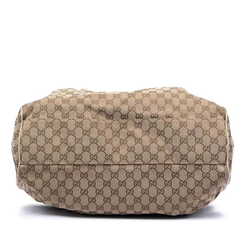 Gucci Large GG Canvas Sukey Tote Beige Good condition - Inside View