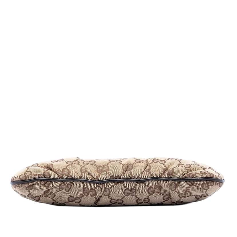 Gucci GG Canvas Interlocking G Shoulder Bag Beige Good condition - Inside View