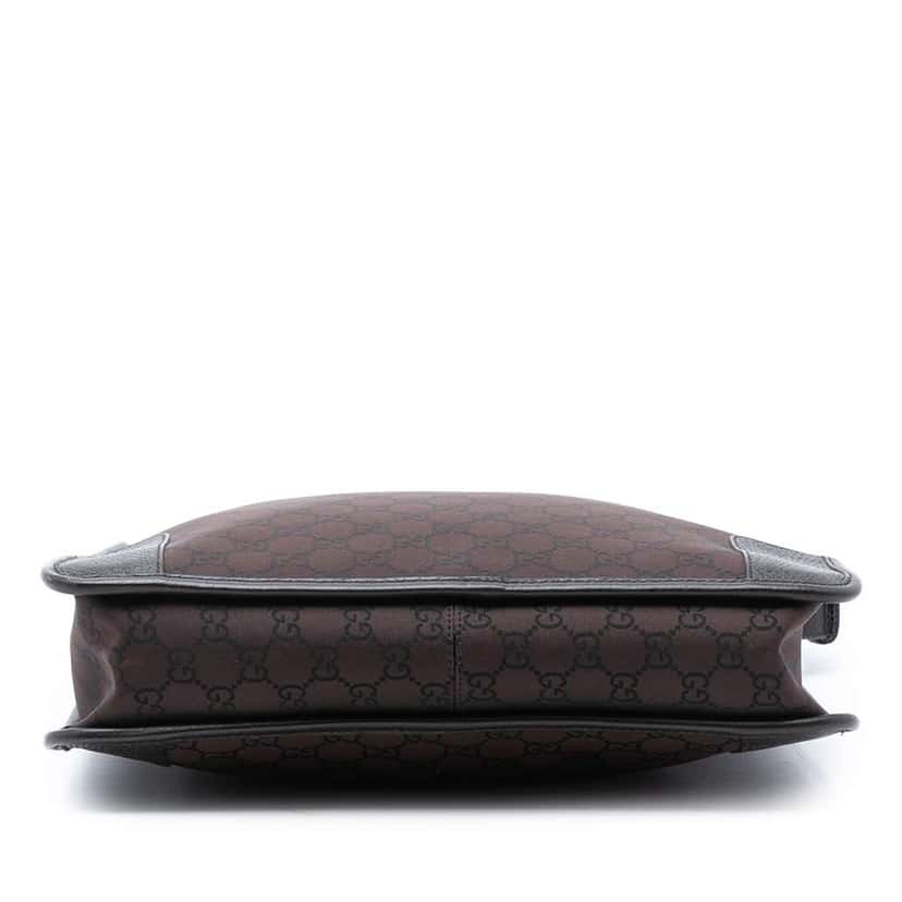 Gucci GG Canvas Shoulder Bag Brown Canvas Good condition - Inside View