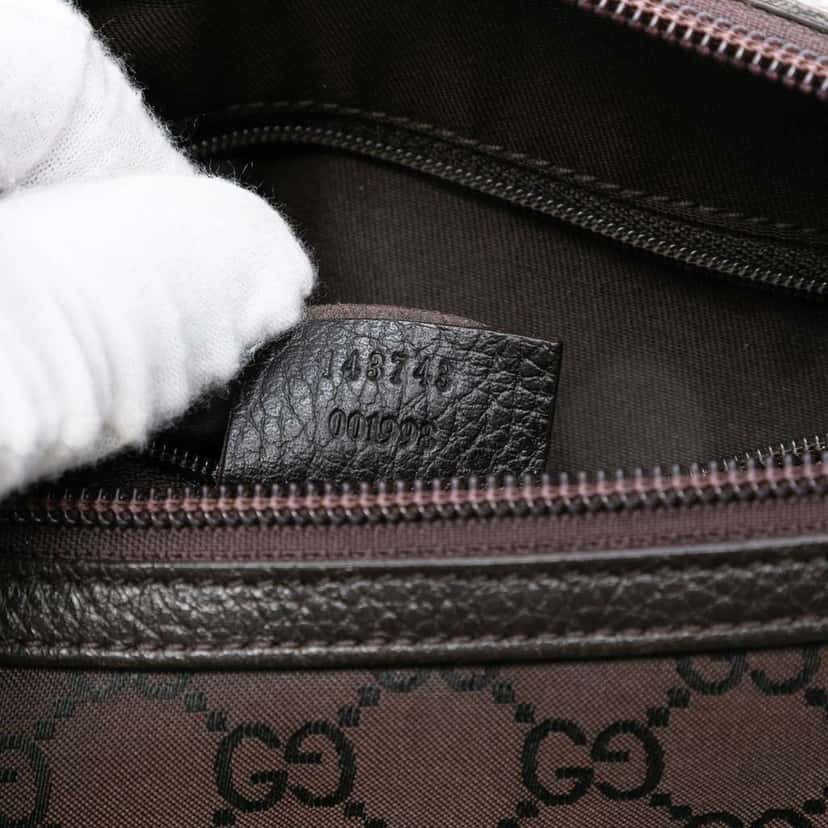 Gucci GG Canvas Shoulder Bag Brown Canvas Good condition - Box View