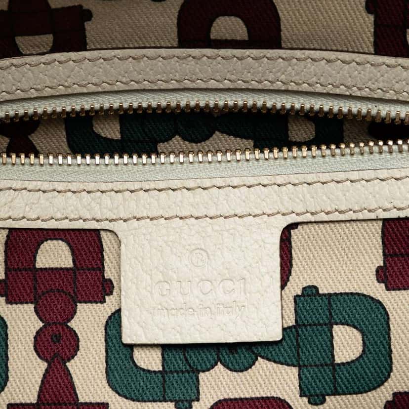 Gucci GG Canvas Web Treasure Handbag Beige Good condition - Box View