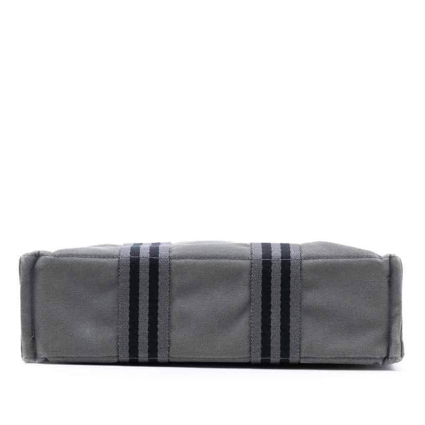 Hermès Canvas Fourre Tout PM Grey Canvas Good condition - Inside View