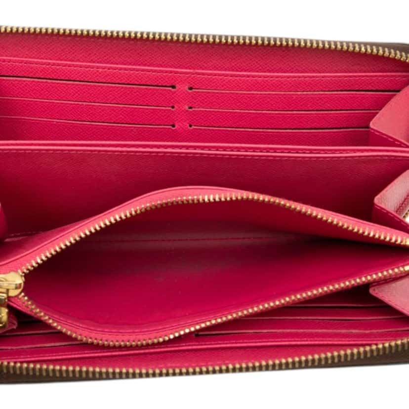 Louis Vuitton Monogram Patches Zippy Long Wallet Brown Good condition - Model View