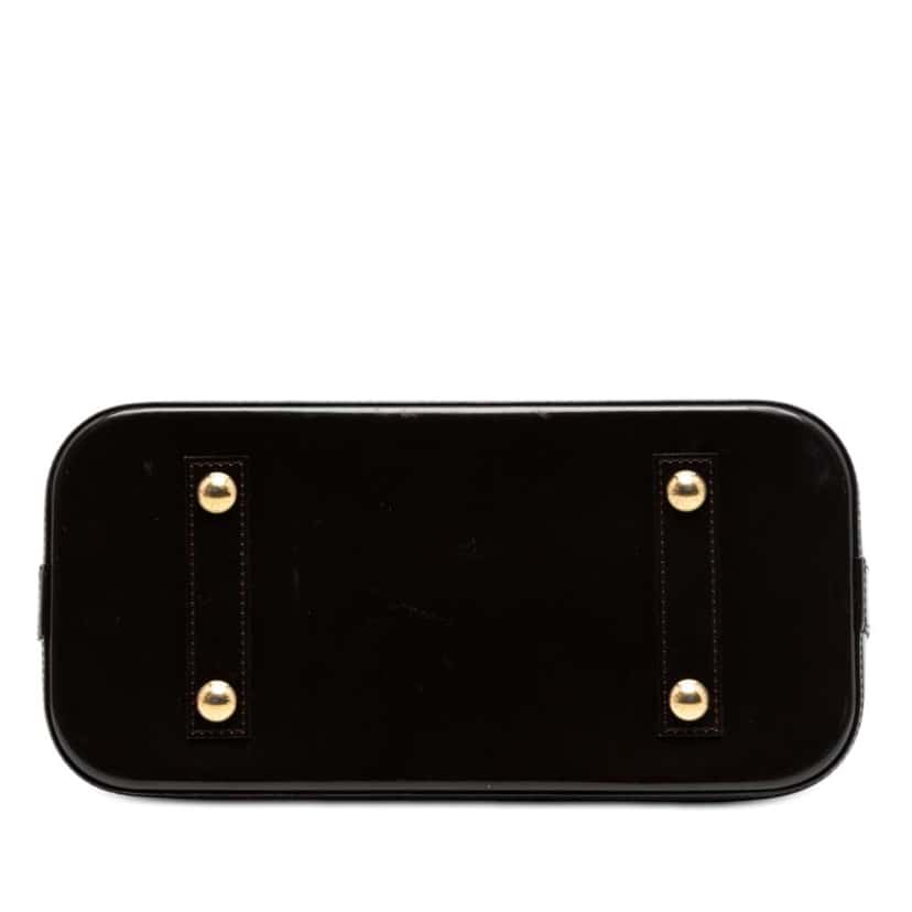 Louis Vuitton Monogram Vernis Alma PM Purple Leather Good condition - Inside View