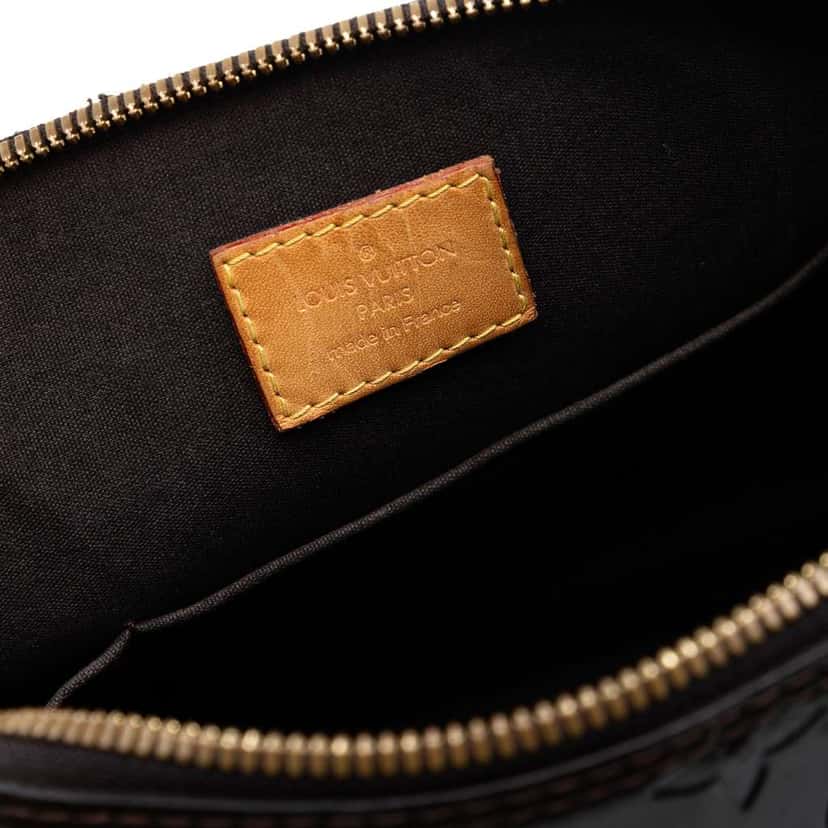 Louis Vuitton Monogram Vernis Alma PM Purple Leather Good condition - Box View