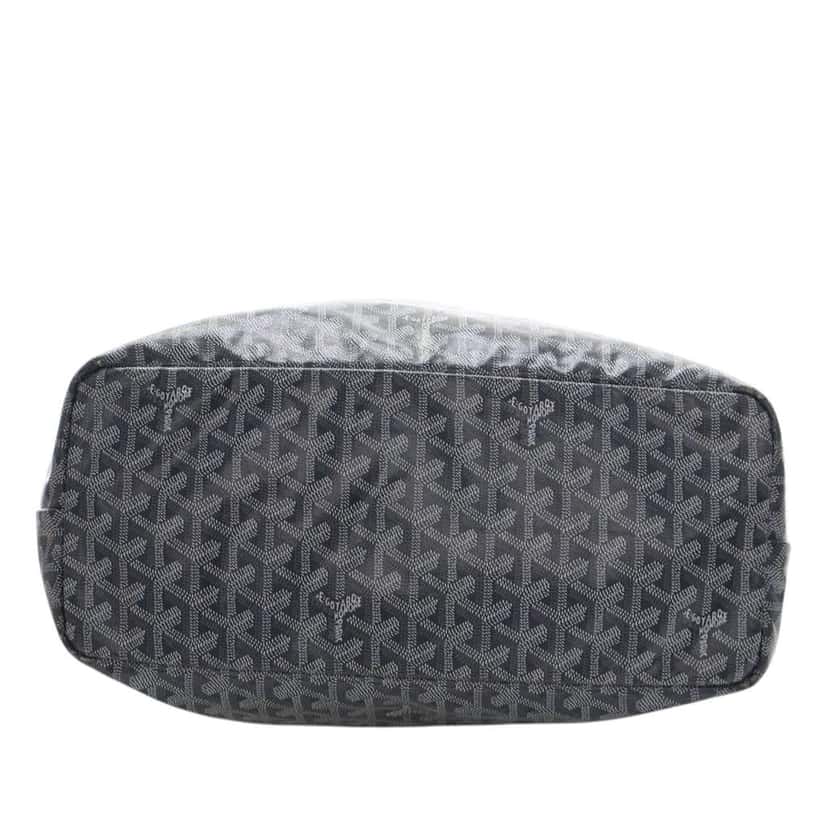 Goyard Goyardine Saint Louis PM Grey Canvas Good condition - Inside View