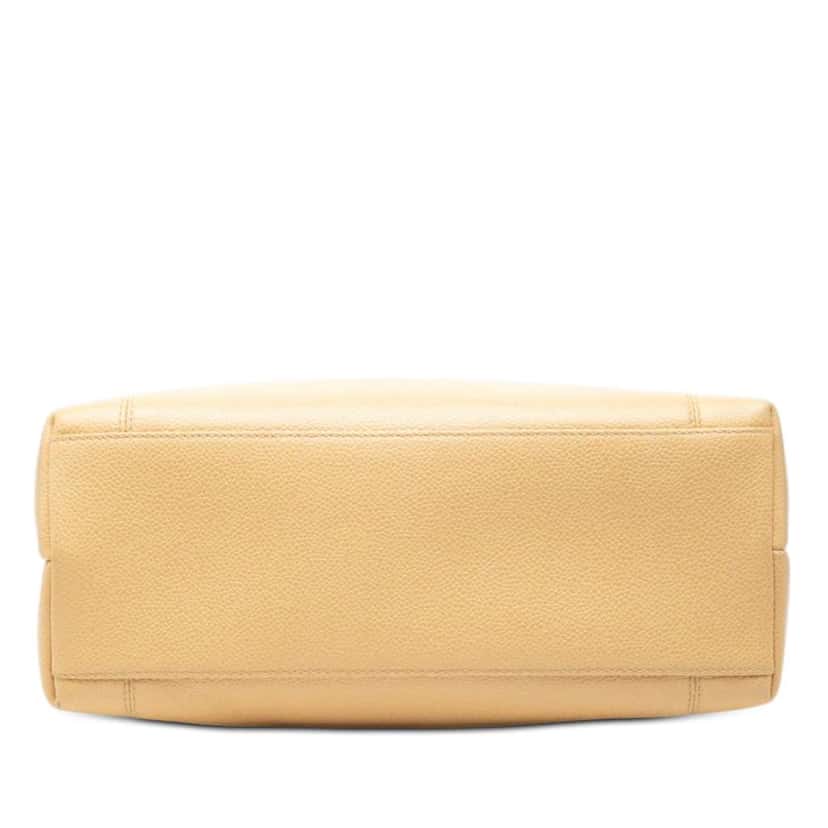 Chanel Caviar LAX Logo Tote Brown Leather Good condition - Inside View