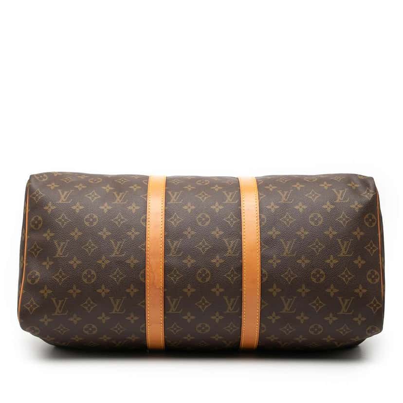 Louis Vuitton Monogram Keepall 50 Brown Good condition - Inside View
