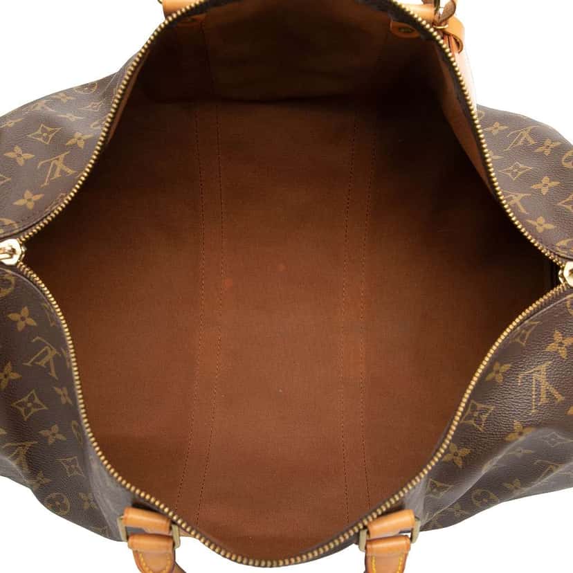 Louis Vuitton Monogram Keepall 50 Brown Good condition - Model View