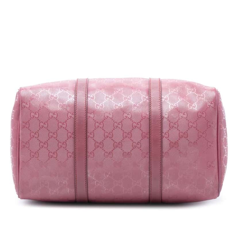 Gucci Medium GG Imprime Joy Boston Pink Canvas Good condition - Inside View