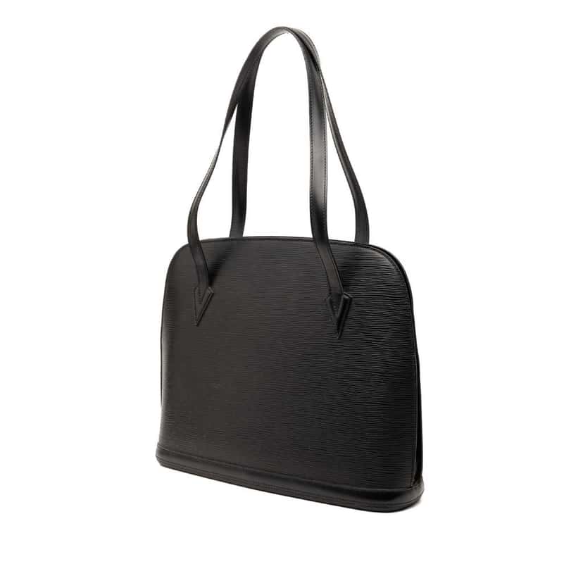 Louis Vuitton Epi Lussac Black Leather Good condition - Back View