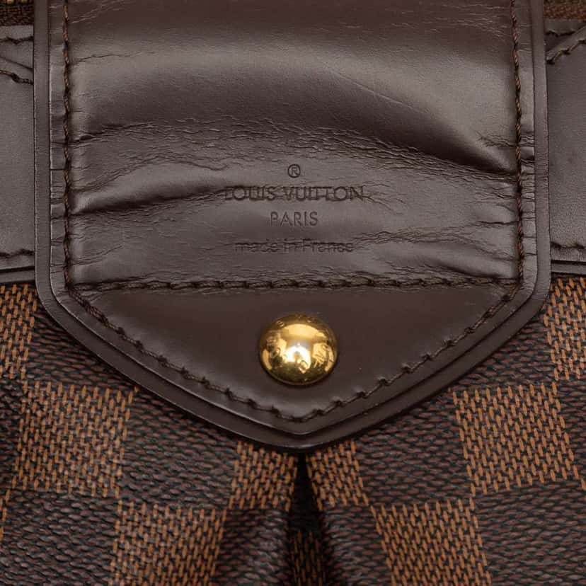 Louis Vuitton Damier Ebene Sistina PM Brown Good condition - Box View