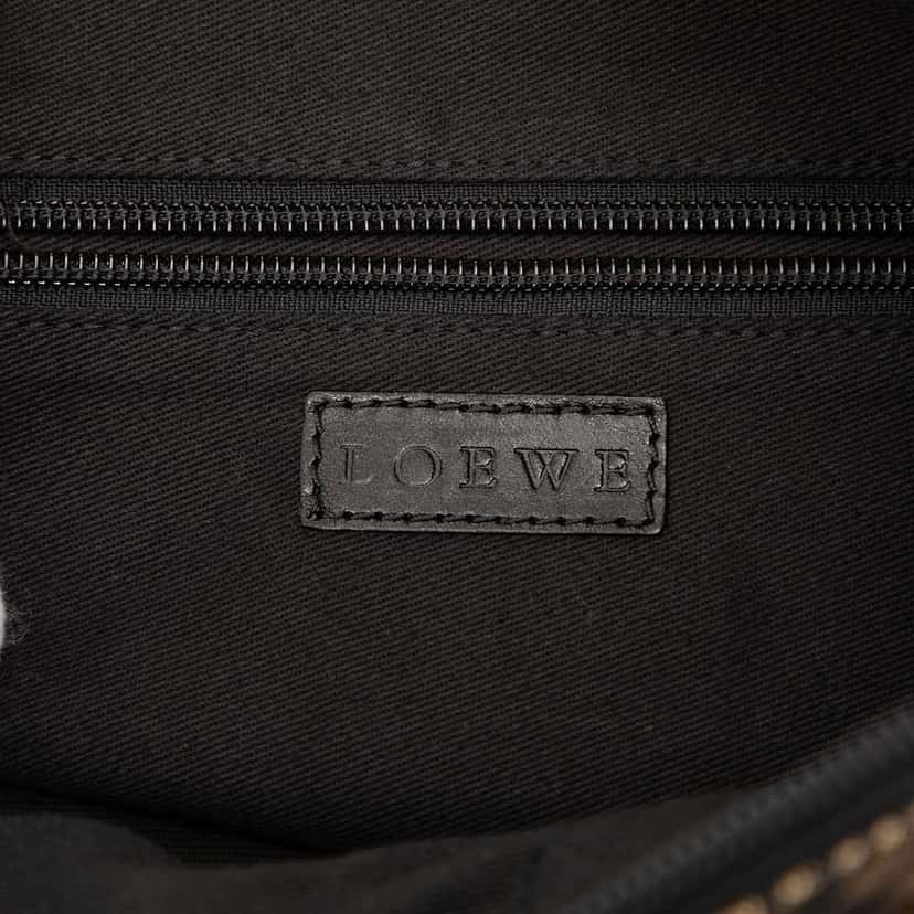 Loewe Anagram Canvas Repeat Tote Beige Canvas Good condition - Box View