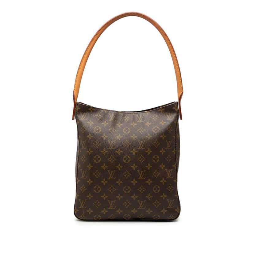 Louis Vuitton Monogram Looping GM Brown Very good condition - Front View