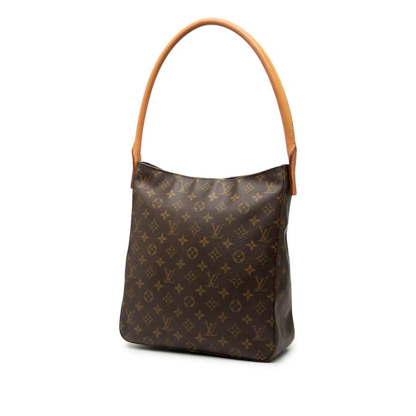 Louis Vuitton Monogram Looping GM Brown Very good condition - Back View