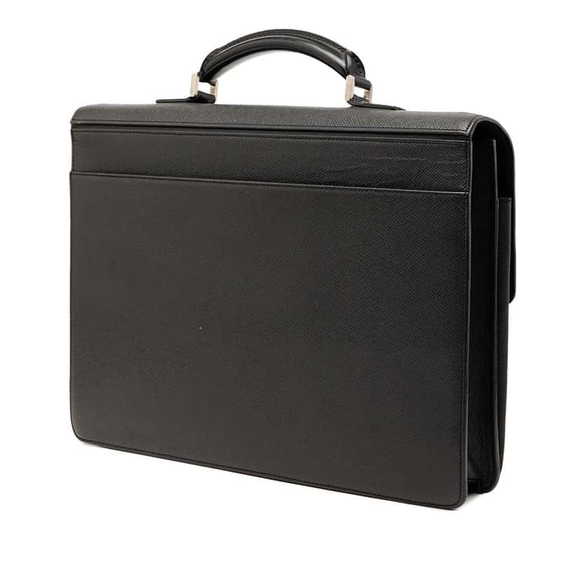 Louis Vuitton Taiga Robusto 1 Black Leather Very good condition - Back View
