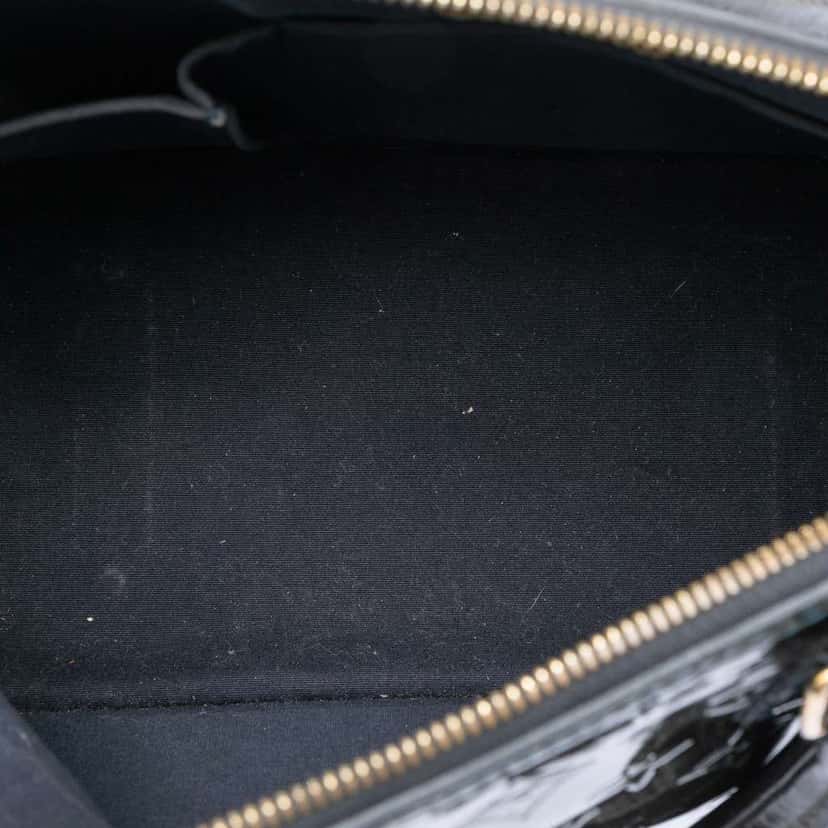 Louis Vuitton Monogram Vernis Alma PM Blue Leather Good condition - Model View