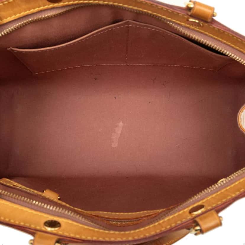 Louis Vuitton Monogram Vernis Brea MM Brown Leather Good condition - Model View
