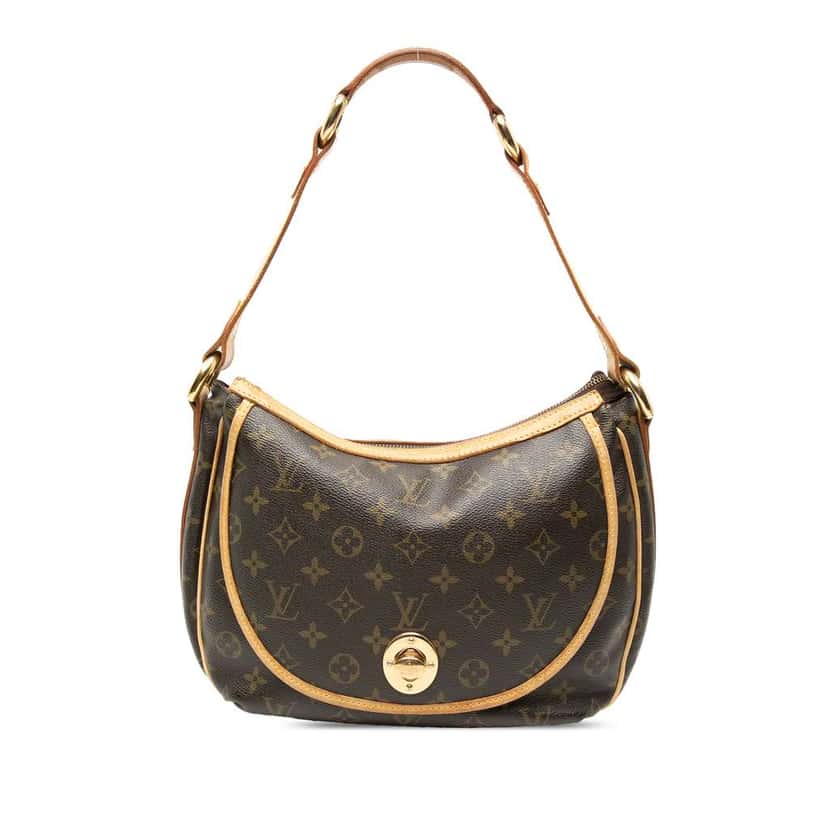 Louis Vuitton Monogram Tulum PM Brown Good condition - Front View