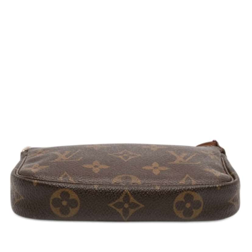Louis Vuitton Monogram Mini Pochette Accessoires Brown Good condition - Inside View