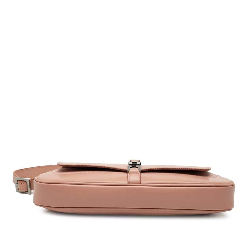 Gucci Canvas Jackie O Flap Pink Canvas Good condition - Inside View