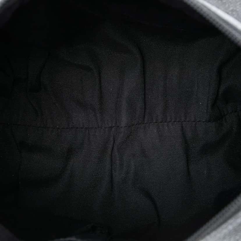 Gucci GG Denim Abbey D Ring Shoulder Bag Grey Denim Good condition - Model View