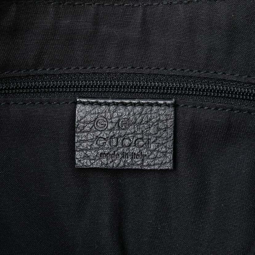 Gucci GG Denim Abbey D Ring Shoulder Bag Grey Denim Good condition - Box View