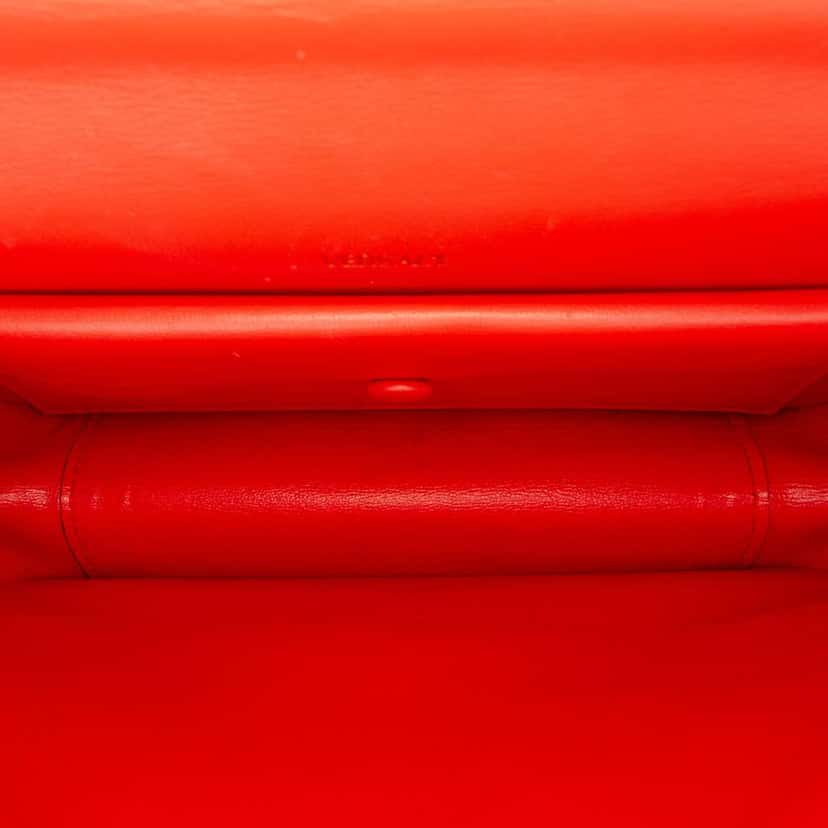 Versace La Greca Coated Canvas Virtus Satchel Brown Canvas Good condition - Model View