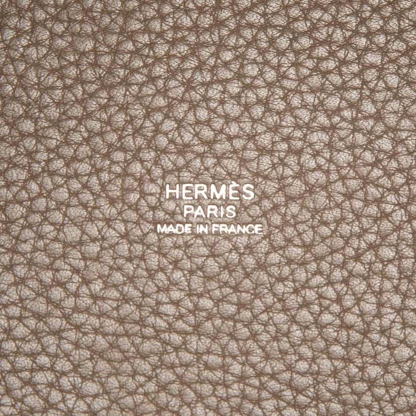 Hermès Clemence Picotin Lock 18 Brown Leather Good condition - Box View