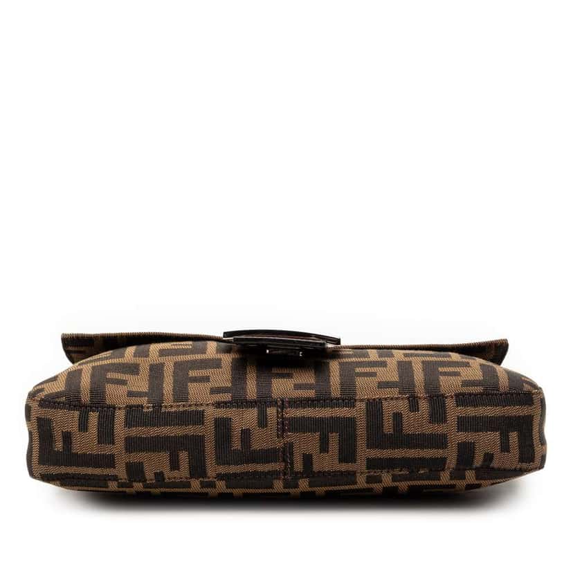 Fendi Zucca Canvas Baguette Brown Canvas Good condition - Inside View