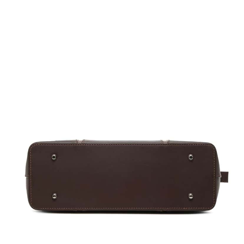 Burberry Leather Handbag Brown Leather Good condition - Inside View