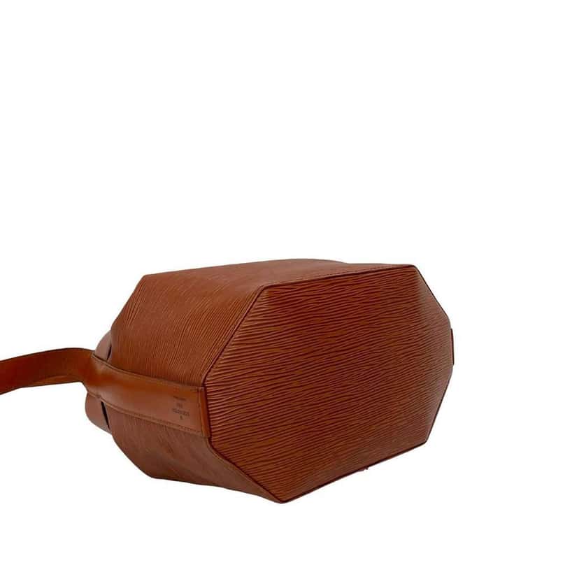 Louis Vuitton Epi Sac D Epaule PM Brown Leather Good condition - Box View
