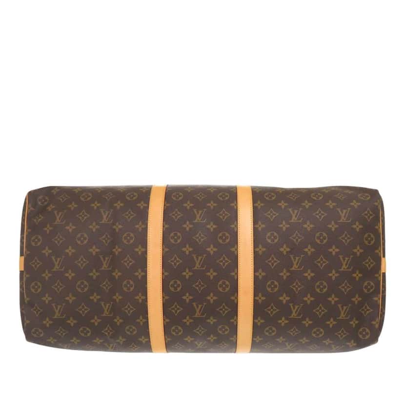 Louis Vuitton Monogram Keepall Bandouliere 60 Brown Good condition - Inside View