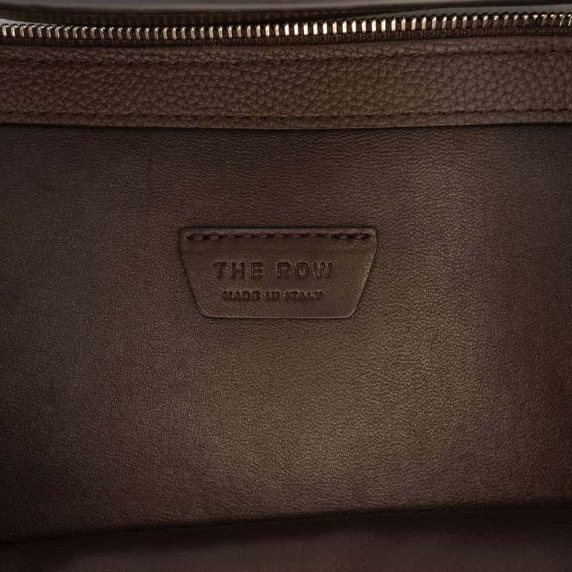 The Row Leather Jouve Crossbody Brown Leather Good condition - Box View